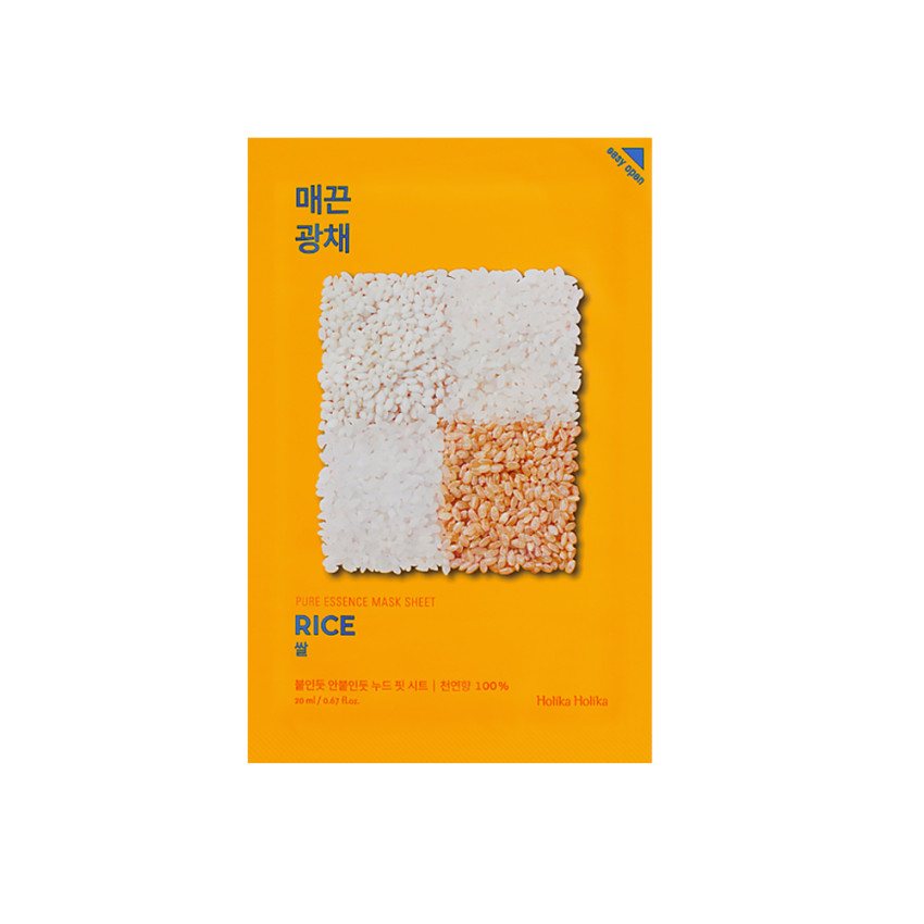 Holika Holika Pure Essence Mask Sheet - Rice (10pcs)